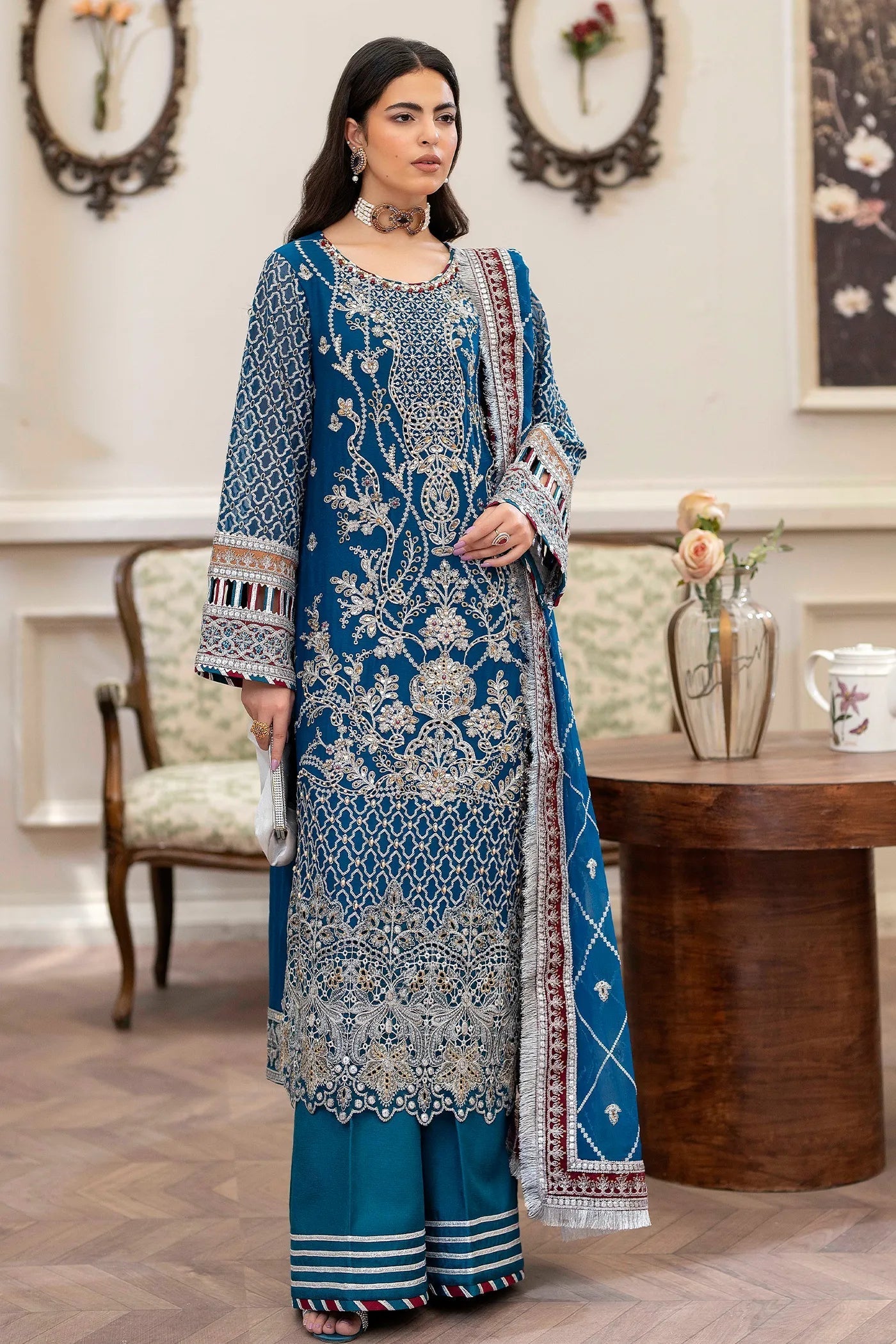 Adans Libas | Saleeqa Chiffon 25 |SALEEQA 7515
