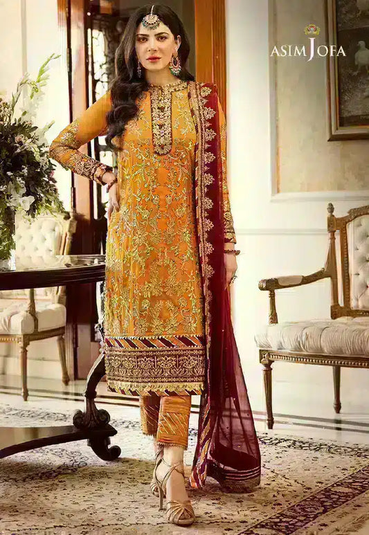 Asim Jofa | Zari Sitara Collection 2023 | AJZS-30 - House Of Anaya
