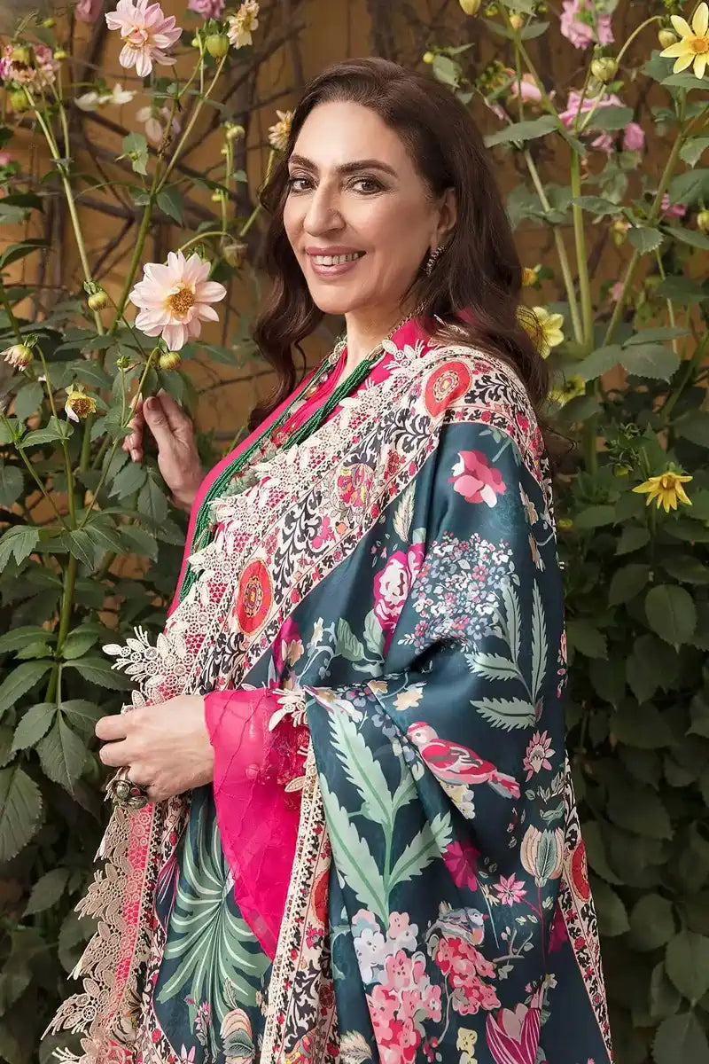 Nilofer Shahid | Luxury Lawn 2023 | Alyana - House Of Anaya