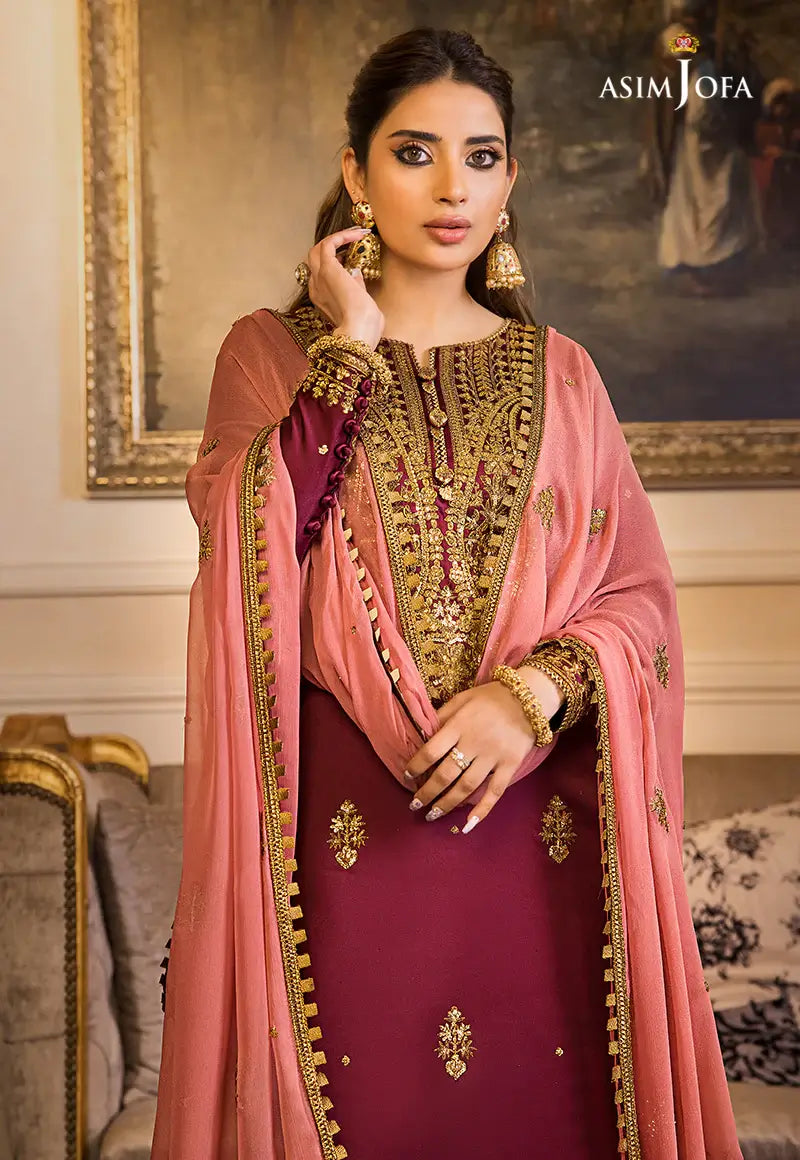 Asim Jofa | Maahru and Noori Collection23 | AJSM-15 - House Of Anaya
