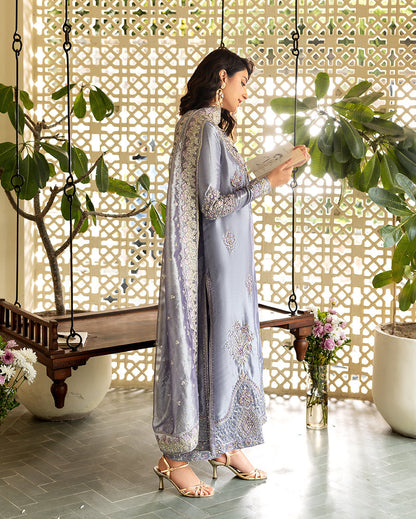 Mushq | Sunehri Lama Silk | Samiya