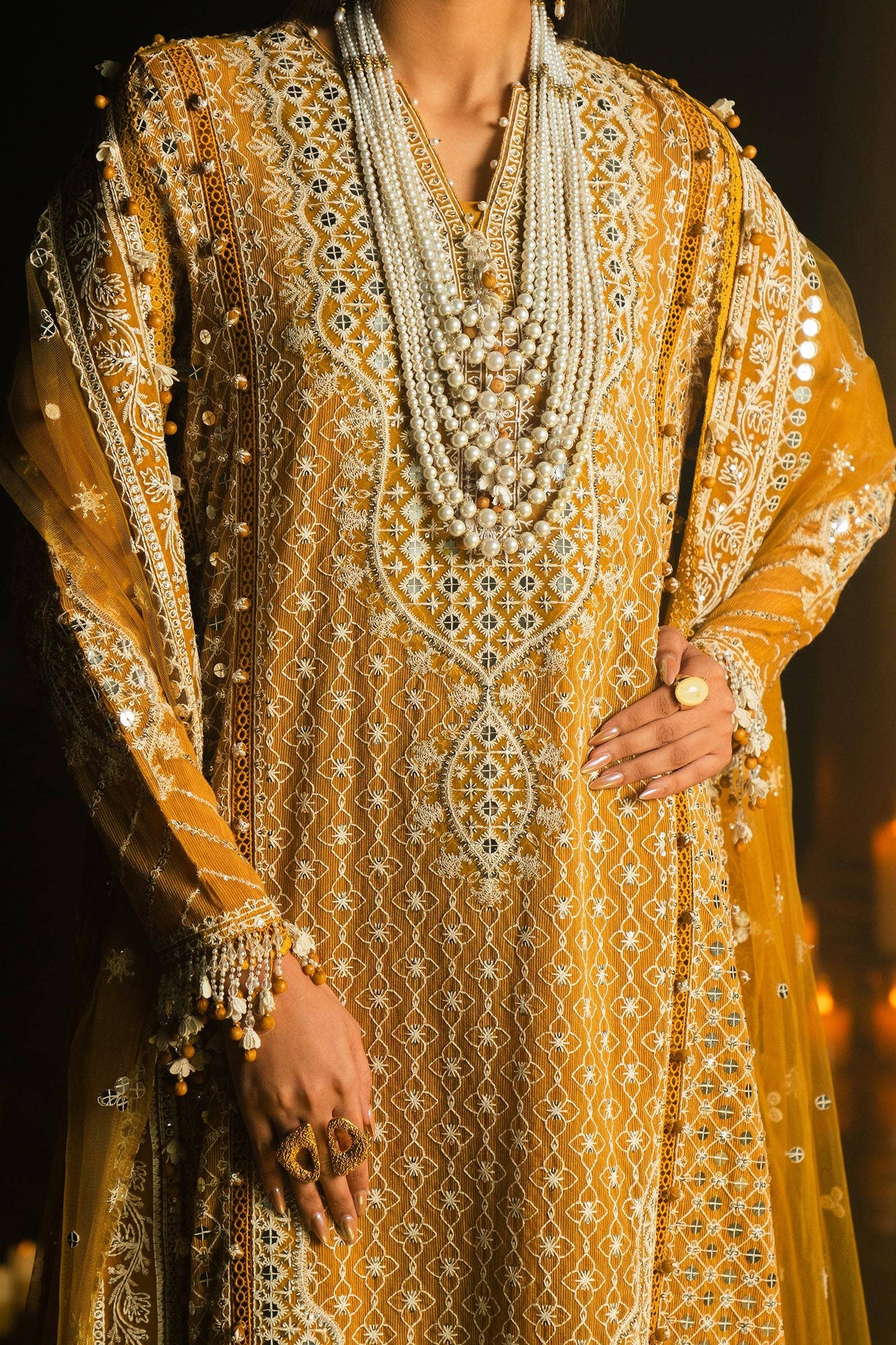 Sana Safinaz | Luxury Collection 24 | L241-002B-3CT - House Of Anaya