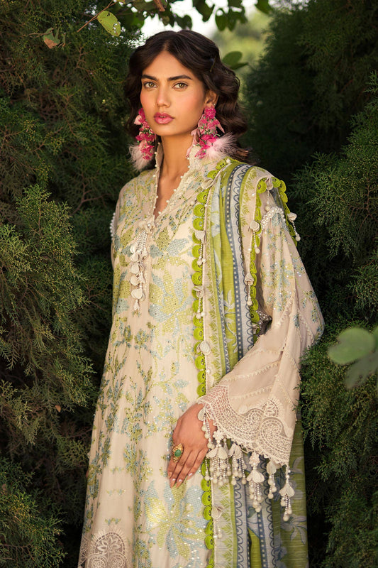 Sana Safinaz | Luxury Collection 24 | L241-008A-3CV - House Of Anaya