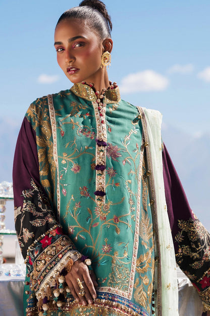 Sana Safinaz | Winter Shawl 24 | S241-004A-3CP - House Of Anaya