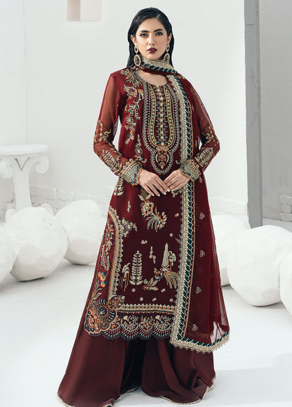Sahane | Savoir Luxury Formals | CT-140002 Rouge - Savoir - House Of Anaya