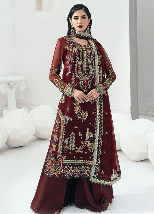 Sahane | Savoir Luxury Formals | CT-140002 Rouge - Savoir - House Of Anaya
