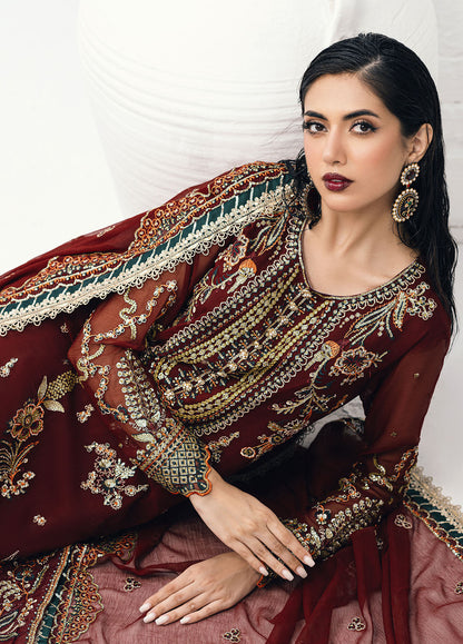 Sahane | Savoir Luxury Formals | CT-140002 Rouge - Savoir - House Of Anaya