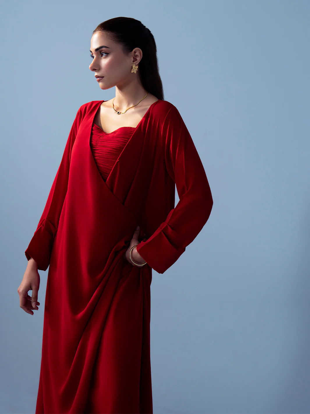 Hemstitch | Georgette Affair | Scarlet Fold