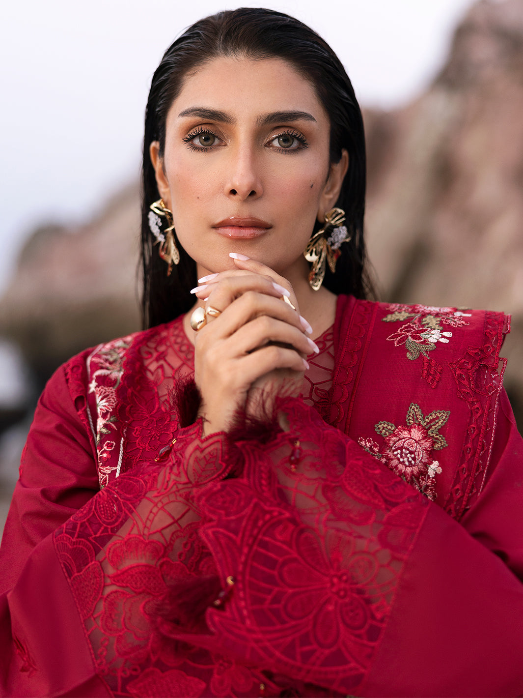 Mahnur | Sirena Luxury Lawn 25 | Scarlett - House Of Anaya
