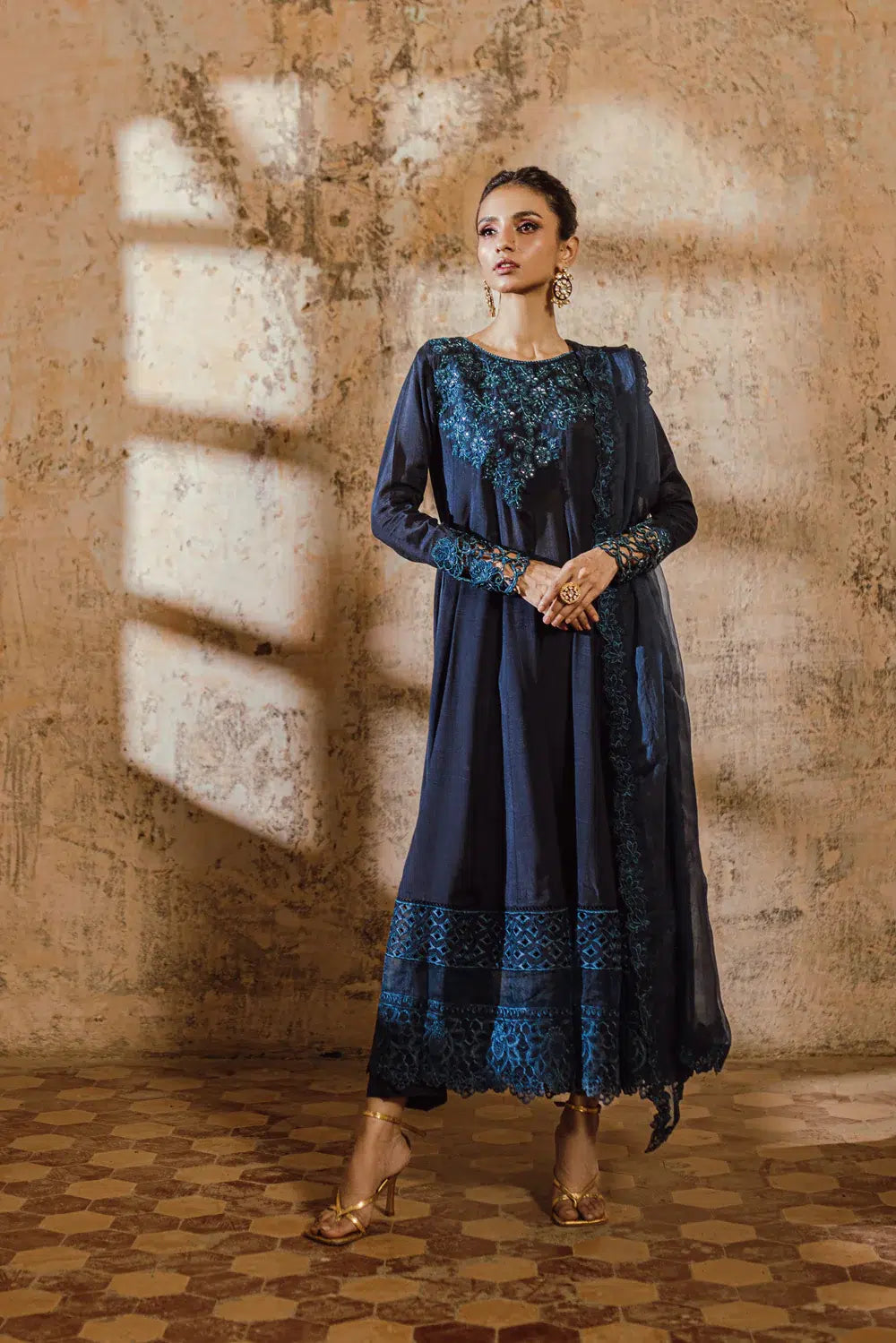 Azure | Embroidered Formals | Sea Bliss - House Of Anaya