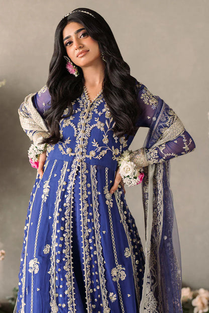 Mushq Mastani Evening Embroidered Chiffon 3Pc Suit MCH-04 SEHAR