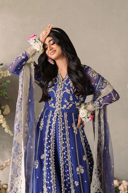 Mushq Mastani Evening Embroidered Chiffon 3Pc Suit MCH-04 SEHAR