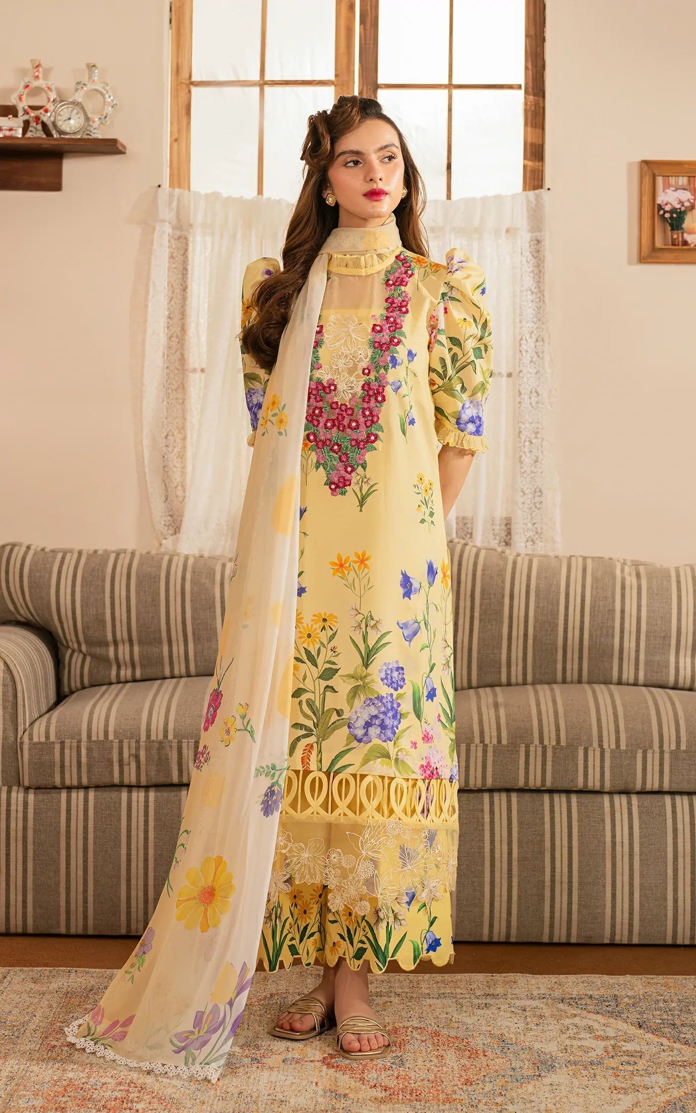 Asifa and Nabeel | Meraki Vintage 25 | Sehar (MVL25-03) - House Of Anaya