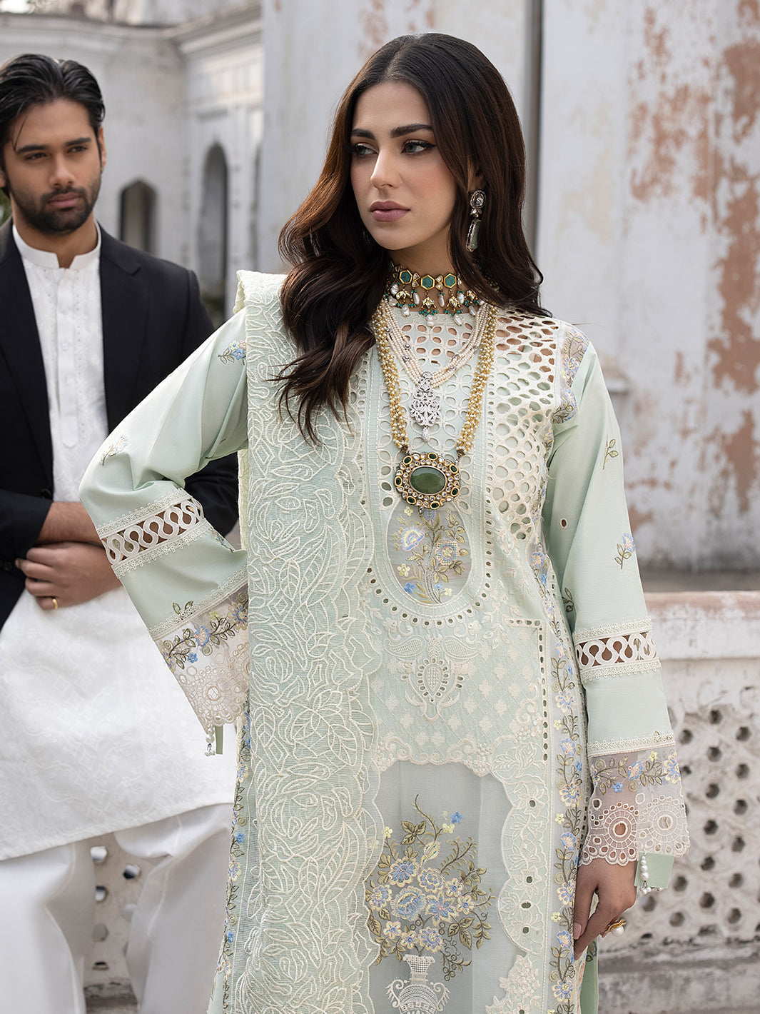 Mahnur | Mahrukh Luxury Lawn 24 | SELINA - House Of Anaya