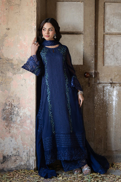Azure | Ensembles Embroidered Formals | Serene Sapphire