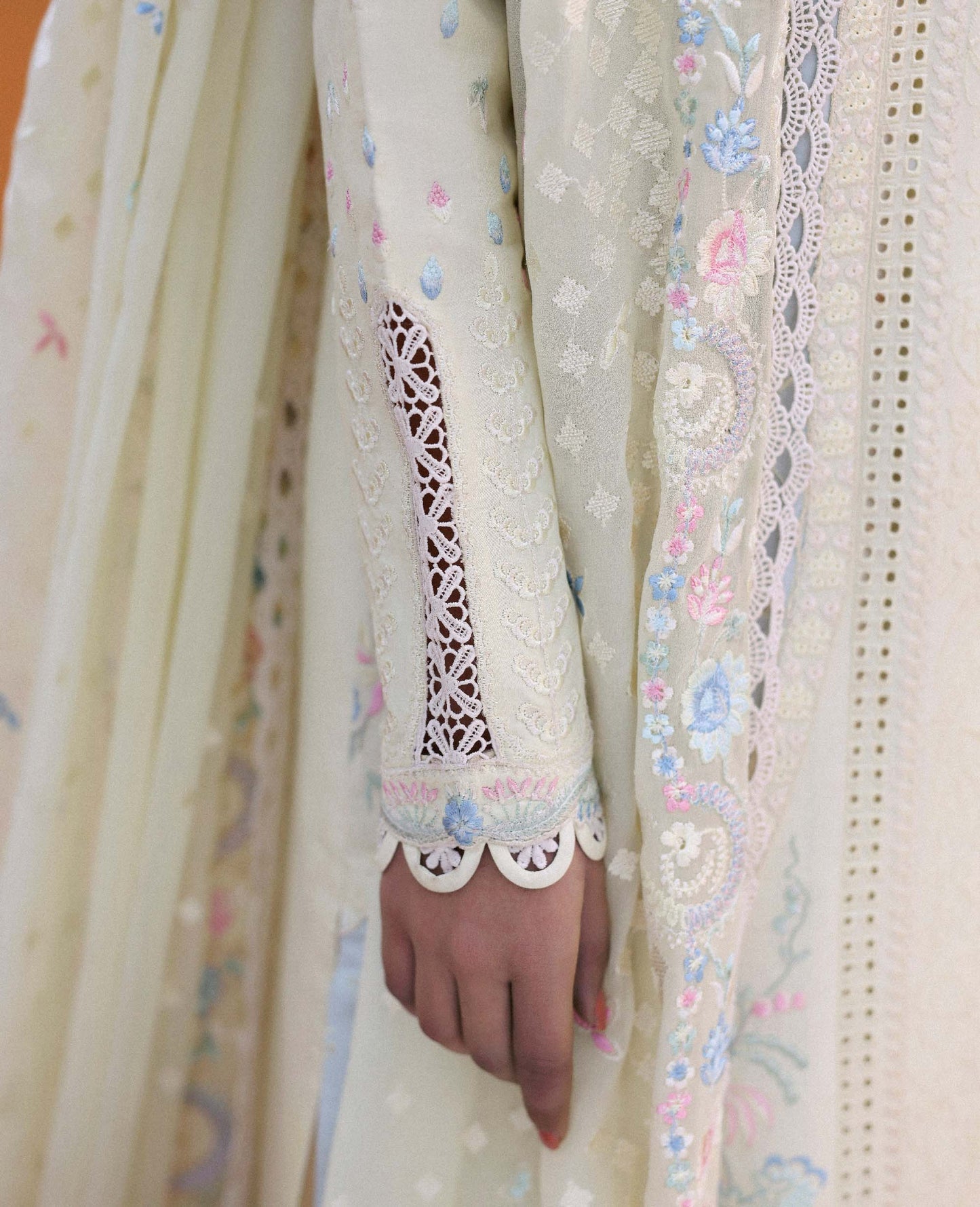 Republic Womenswear | Embroidered Pret 26 | Serenite