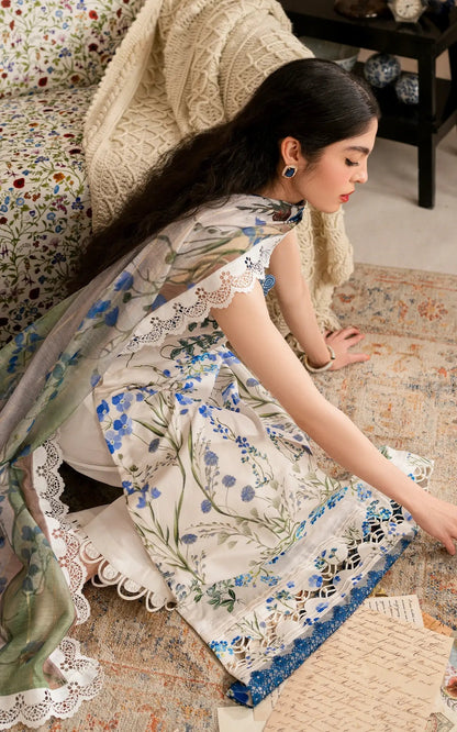 Asifa and Nabeel | Meraki Vintage 25 | Shabnam (MVL25-13) - House Of Anaya