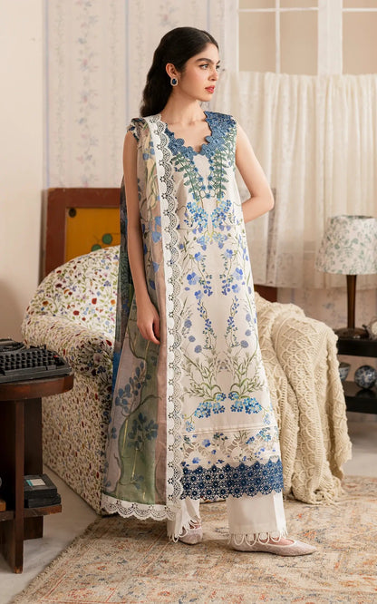 Asifa and Nabeel | Meraki Vintage 25 | Shabnam (MVL25-13) - House Of Anaya
