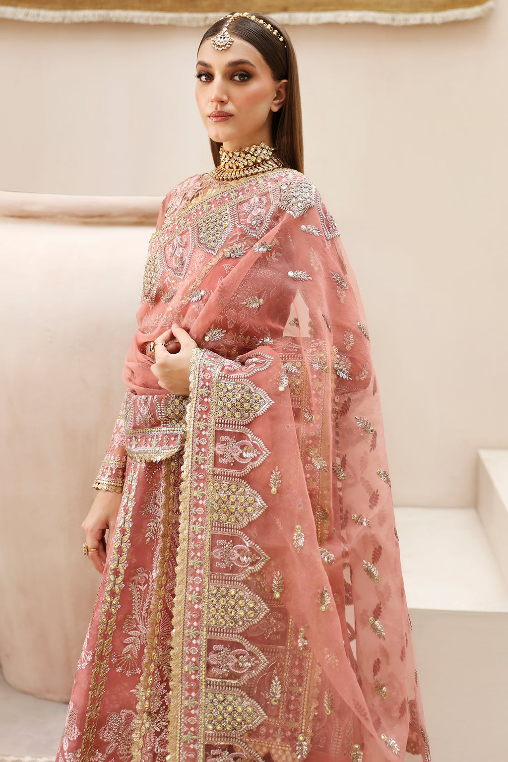 Afrozeh Shehnai Wedding Formal 3Pc Suit AFS-24-05 Shahpara