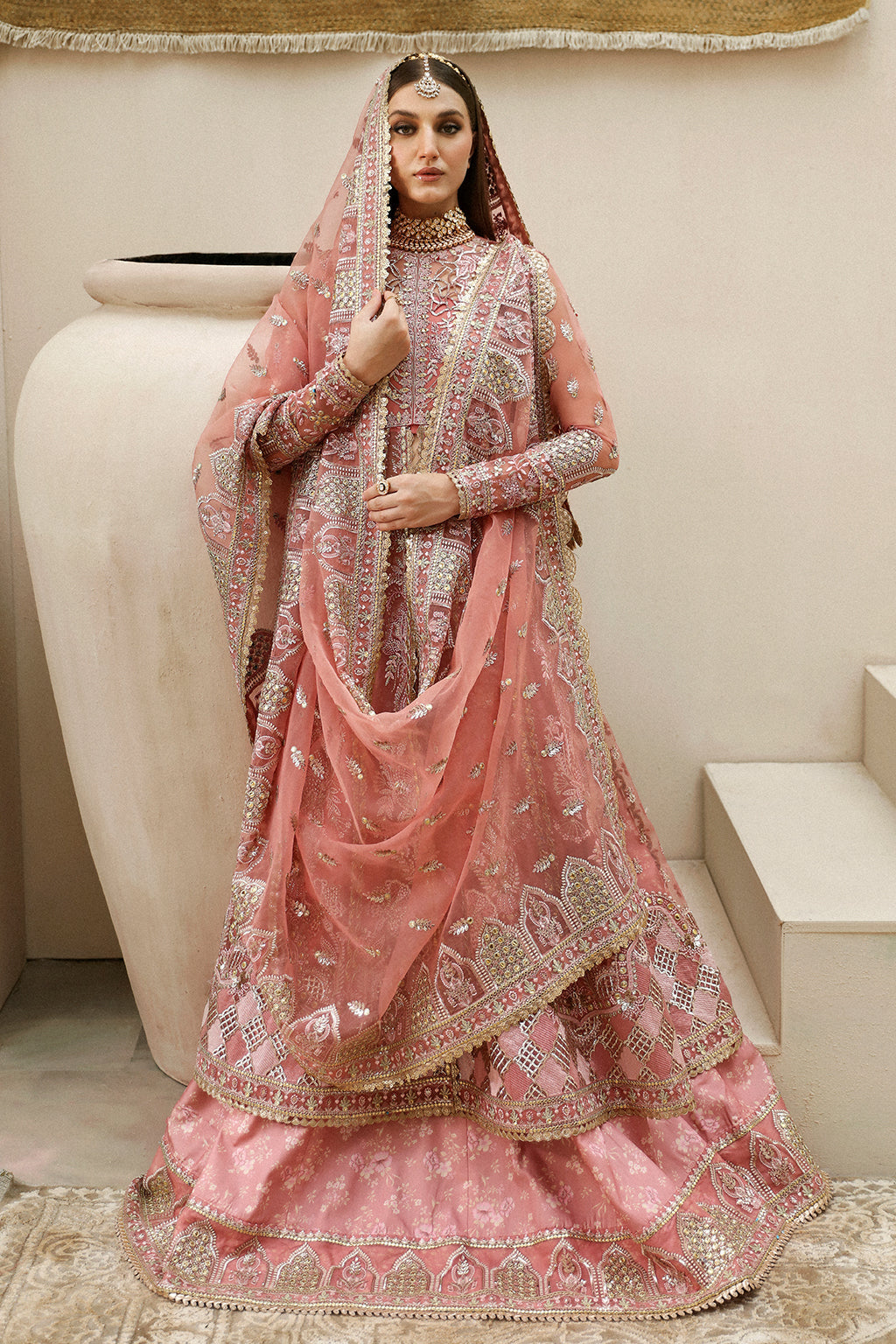 Afrozeh Shehnai Wedding Formal 3Pc Suit AFS-24-05 Shahpara