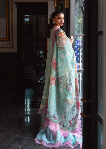Shiza Hassan | Aira Luxury Pret | Azure - House Of Anaya