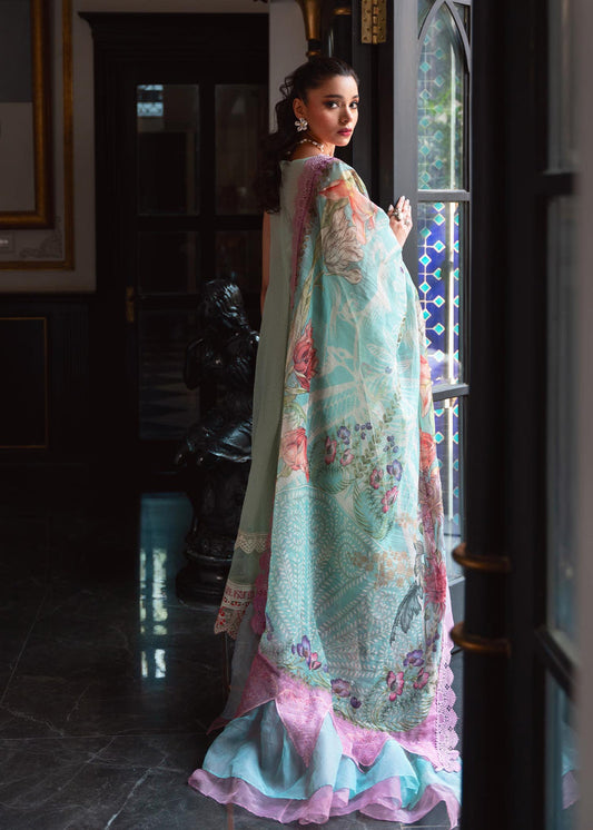 Shiza Hassan | Aira Luxury Pret | Azure - House Of Anaya