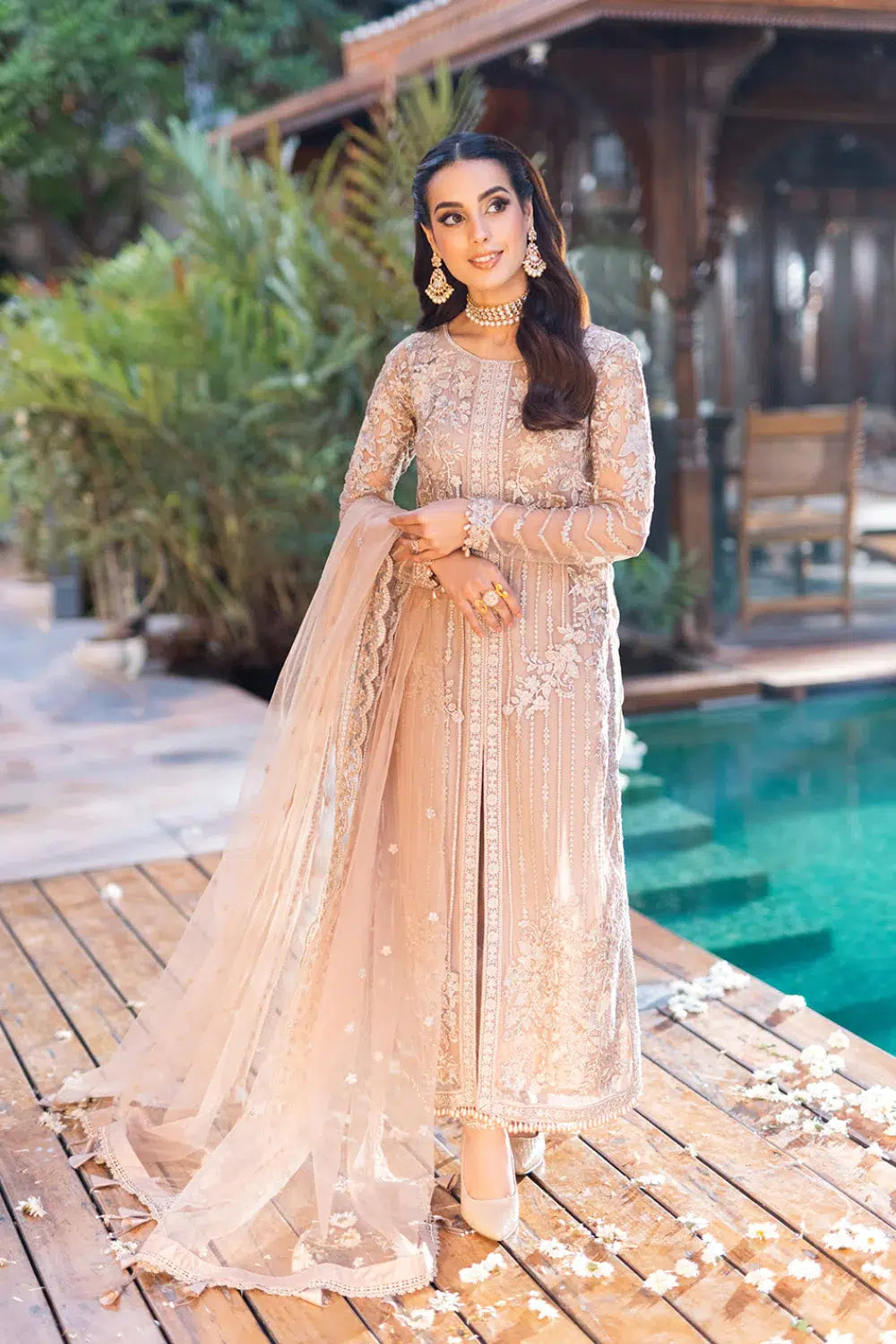 Azure | Embroidered Formals | Star Dazzle - House Of Anaya