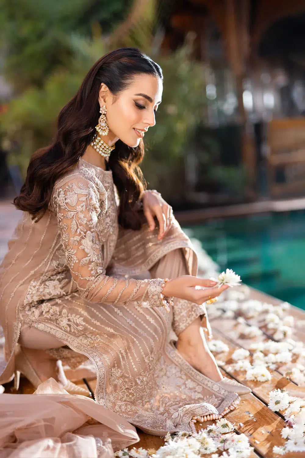Azure | Embroidered Formals | Star Dazzle - House Of Anaya