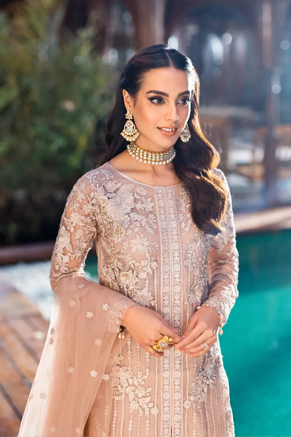 Azure | Embroidered Formals | Star Dazzle - House Of Anaya