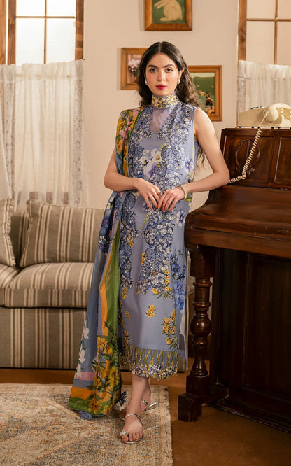 Asifa and Nabeel | Meraki Vintage 25 | Sunehri (MVL25-02) - House Of Anaya