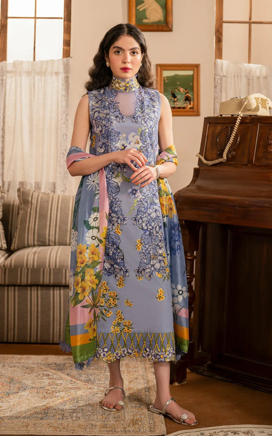 Asifa and Nabeel | Meraki Vintage 25 | Sunehri (MVL25-02) - House Of Anaya