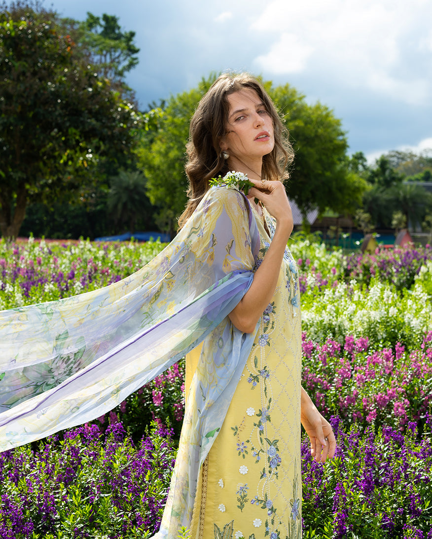 Mushq | Hemline the Secret Garden | Sunlit Meadow
