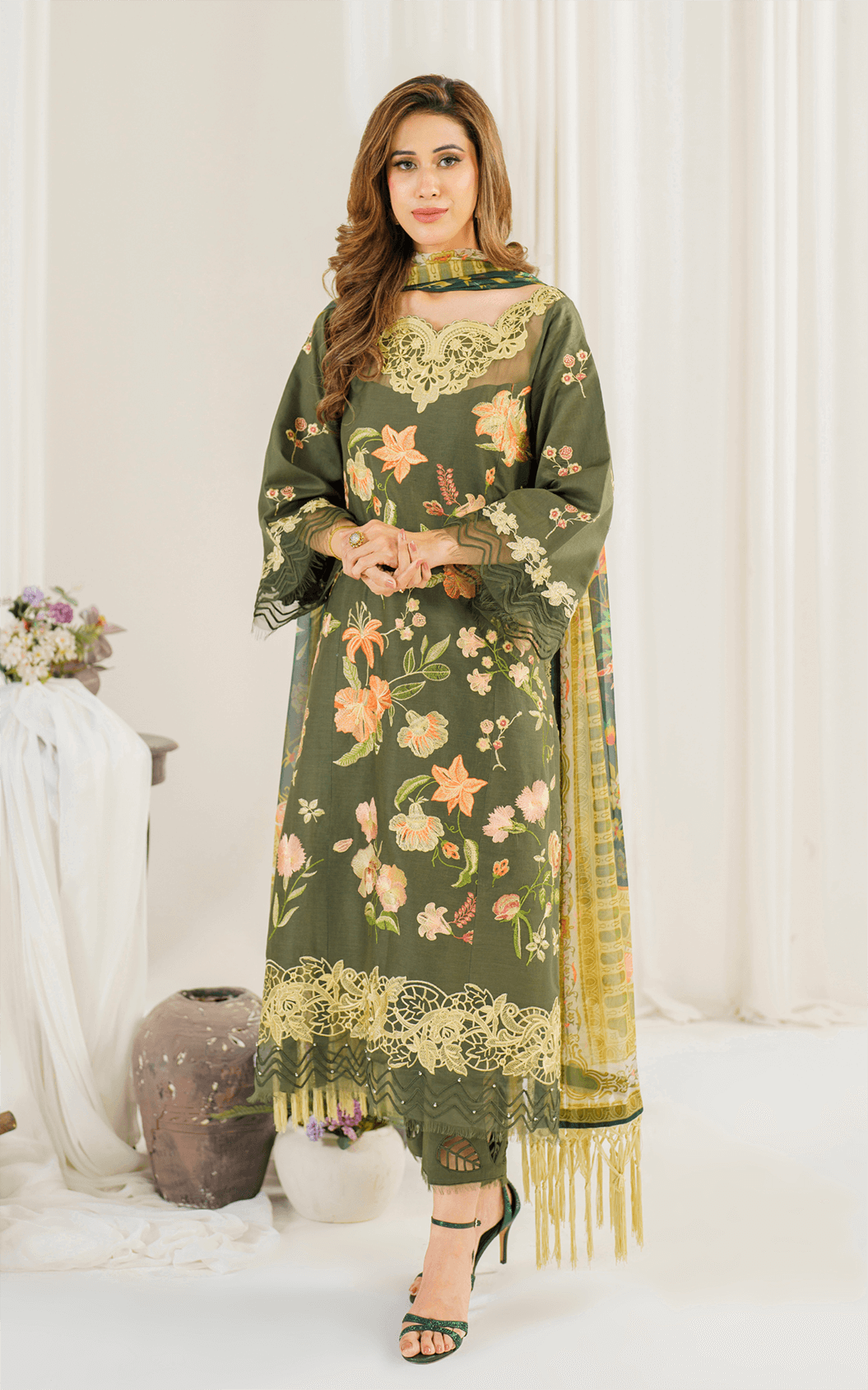 Asifa and Nabeel | Pretty in Pink Limited Edition | Sweet Pea (PP-6) - House Of Anaya
