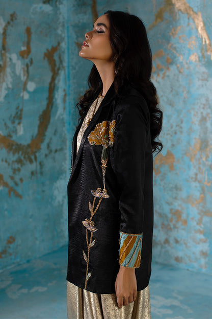 Wardha Saleem | Luxury Pret Fusion Wear | NOVA LUX - JACKET - House Of Anaya
