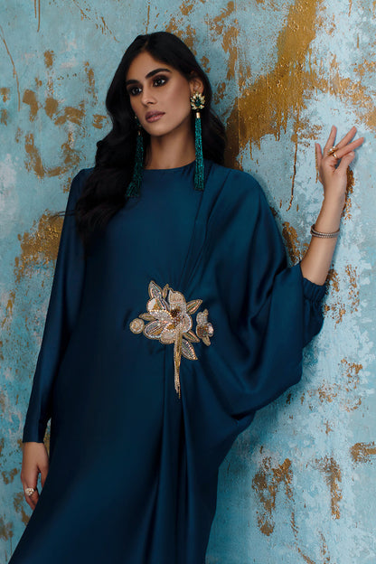 Wardha Saleem | Luxury Pret Fusion Wear | AVA - KAFTAN - House Of Anaya