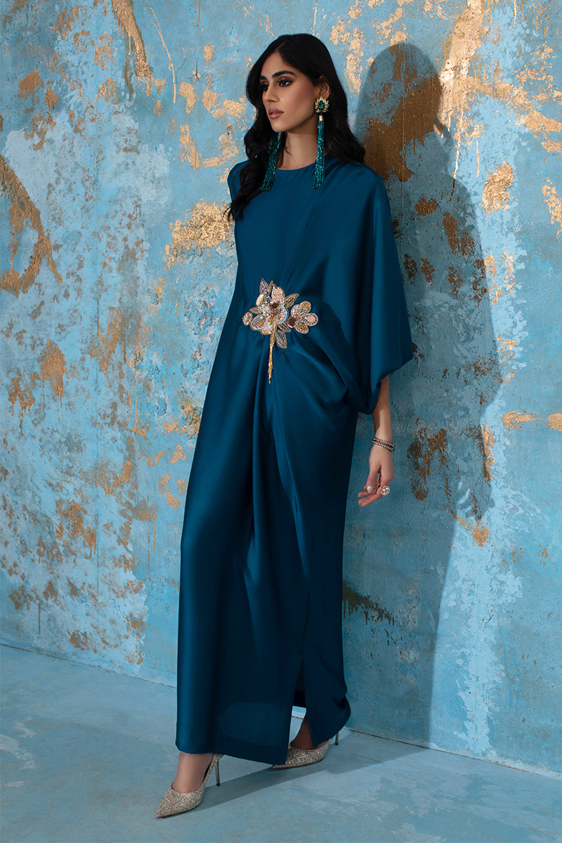 Wardha Saleem | Luxury Pret Fusion Wear | AVA - KAFTAN - House Of Anaya