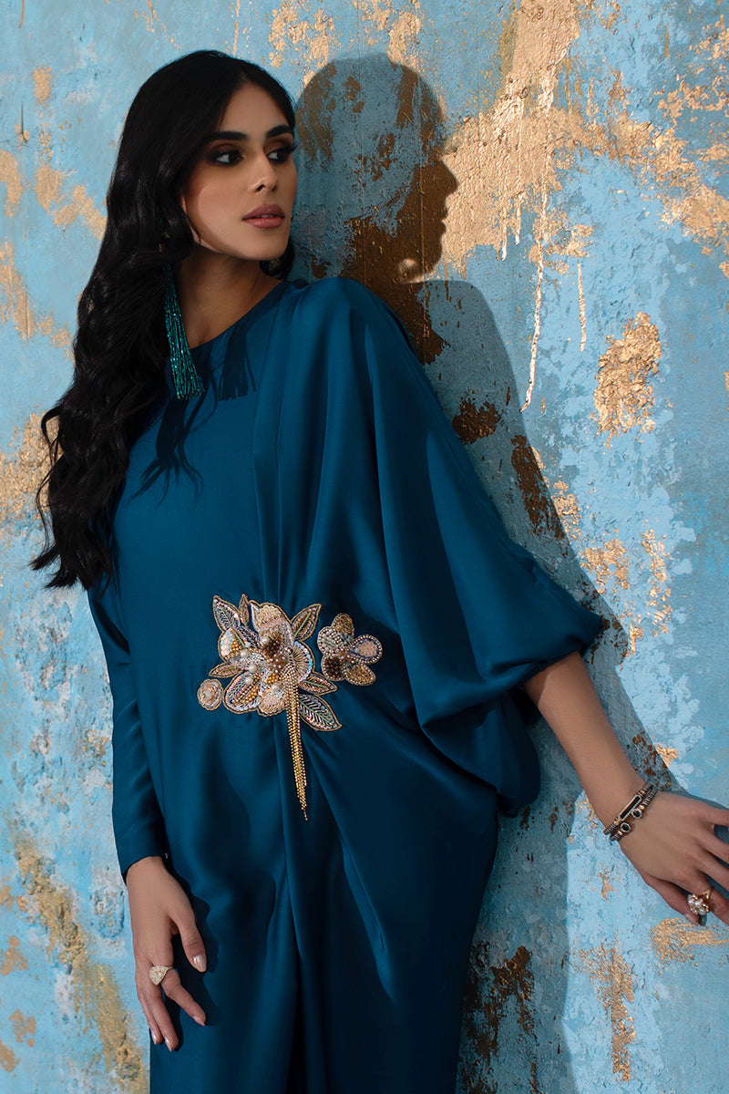 Wardha Saleem | Luxury Pret Fusion Wear | AVA - KAFTAN - House Of Anaya
