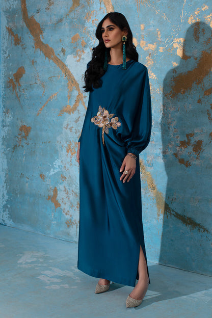 Wardha Saleem | Luxury Pret Fusion Wear | AVA - KAFTAN - House Of Anaya