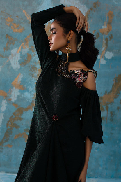 Wardha Saleem | Luxury Pret Fusion Wear | IVY - FORMAL DRAPE - House Of Anaya