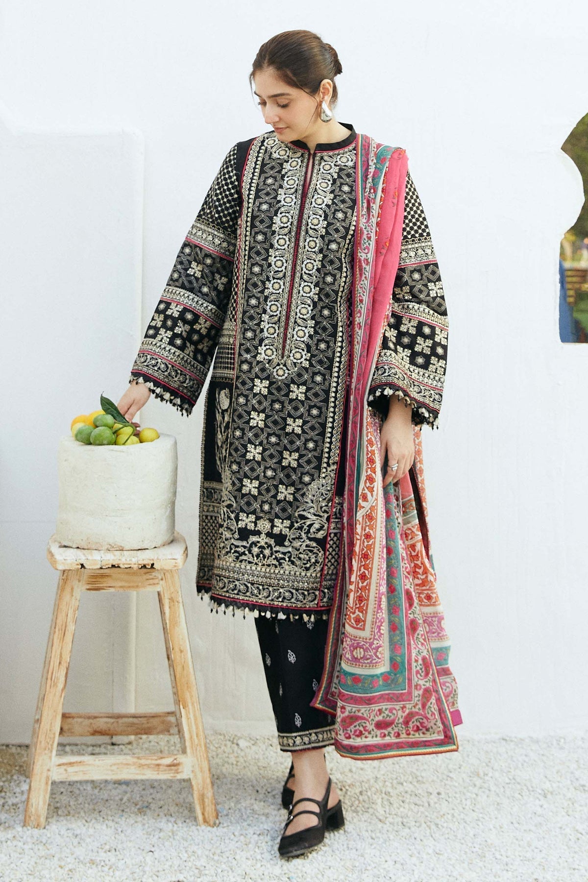 Zara Shahjahan | Coco Lawn Eid Edit 24 | TAJ-D6 - House Of Anaya