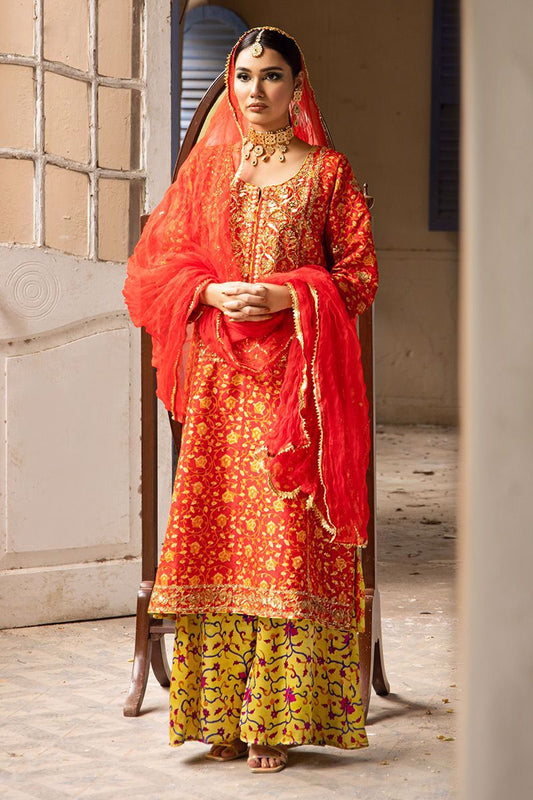 The Pink Tree Company | Wedding Wear | TANGERINE IN RED - House Of Anaya