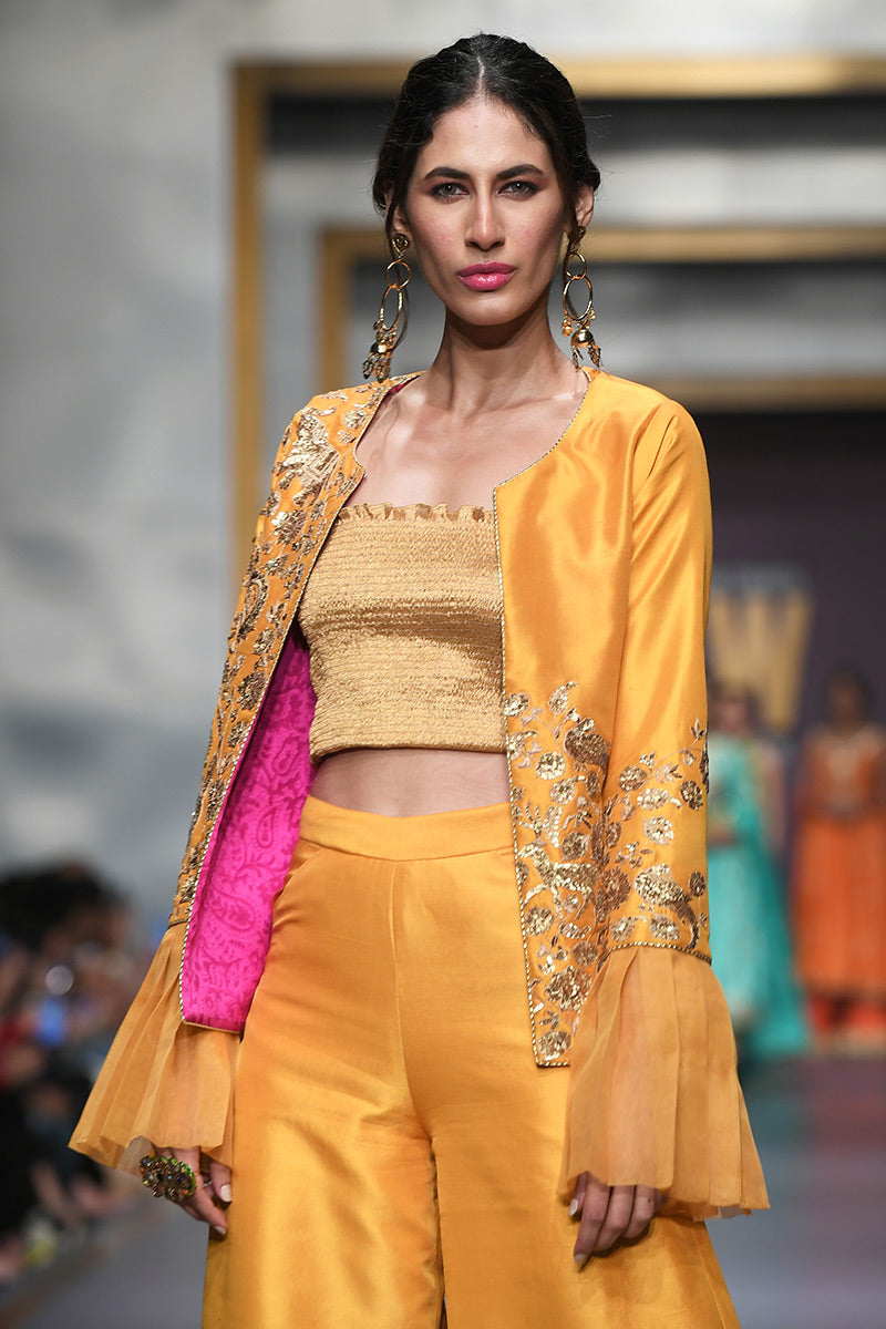 The Pink Tree Company | Wedding Wear | SHIKARGAH JACKET - House Of Anaya