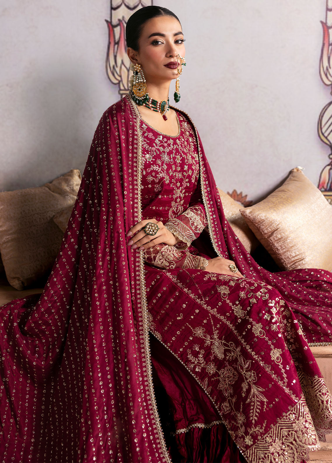 Sahane | There She Glows  | TSG-07 Merlot - House Of Anaya