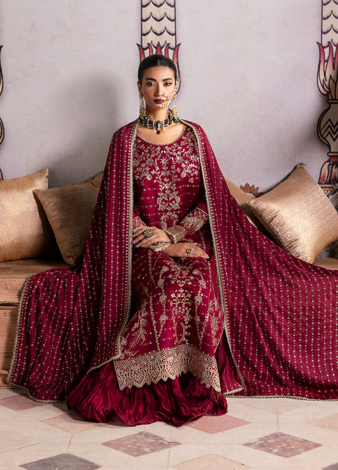 Sahane | There She Glows  | TSG-07 Merlot - House Of Anaya