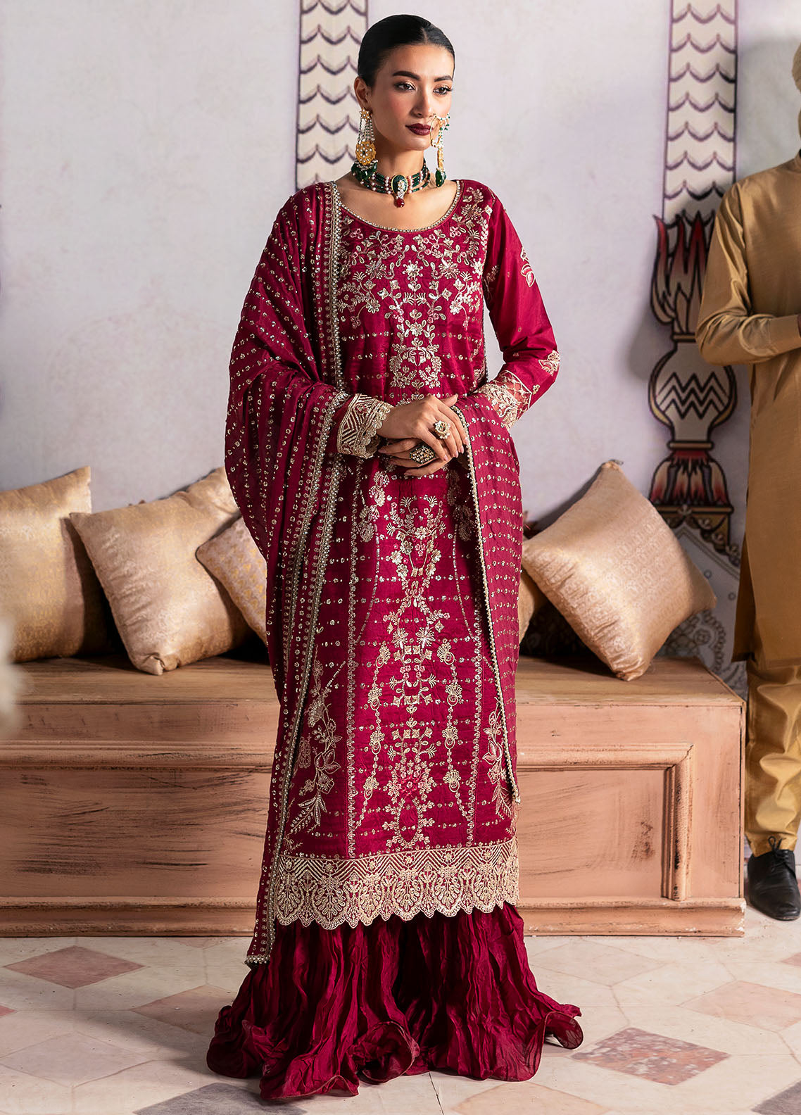 Sahane | There She Glows  | TSG-07 Merlot - House Of Anaya