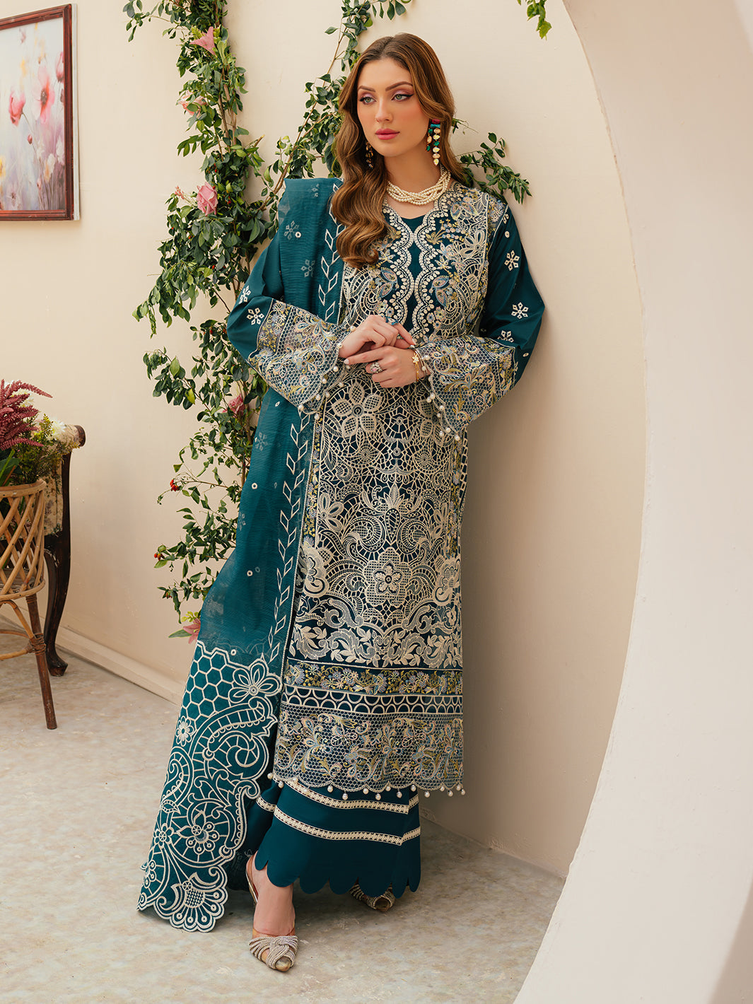 Mahnur | Allenura Luxury Lawn 24 | TUSCANY - House Of Anaya