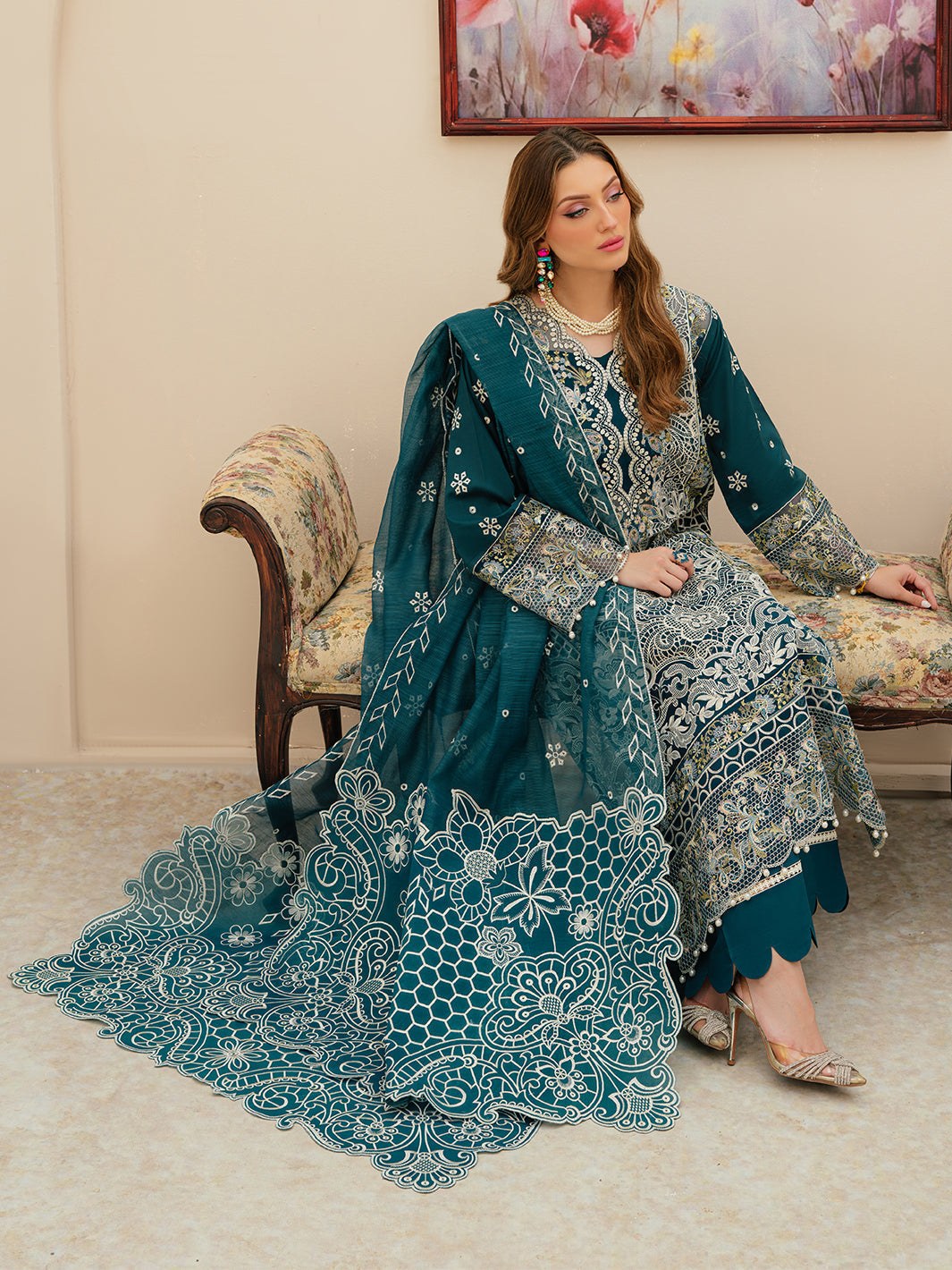 Mahnur | Allenura Luxury Lawn 24 | TUSCANY - House Of Anaya