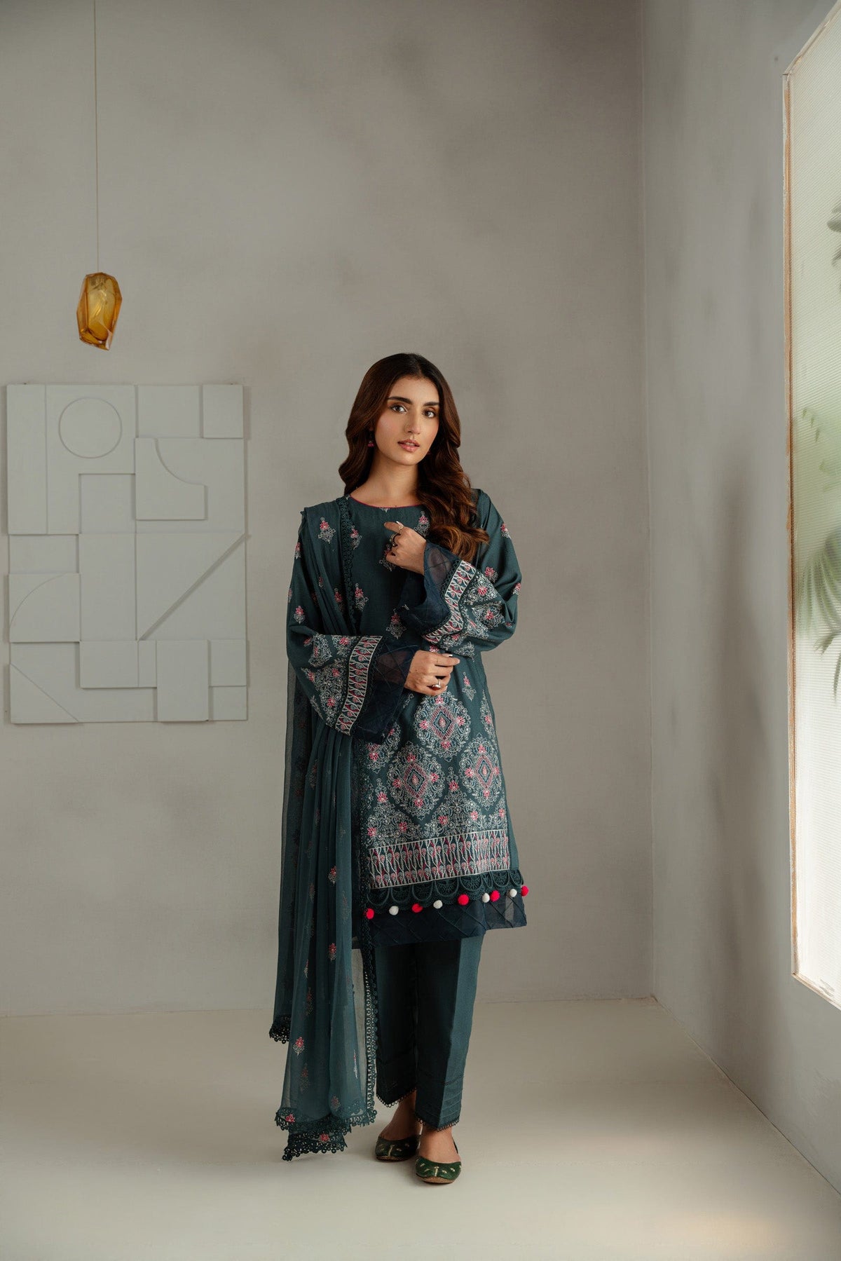 Taana Baana | Manzil Winter |  C3414B - House Of Anaya