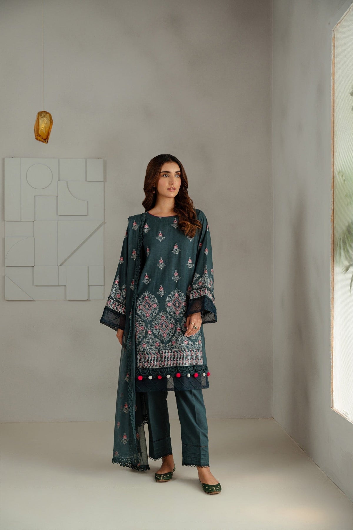 Taana Baana | Manzil Winter |  C3414B - House Of Anaya