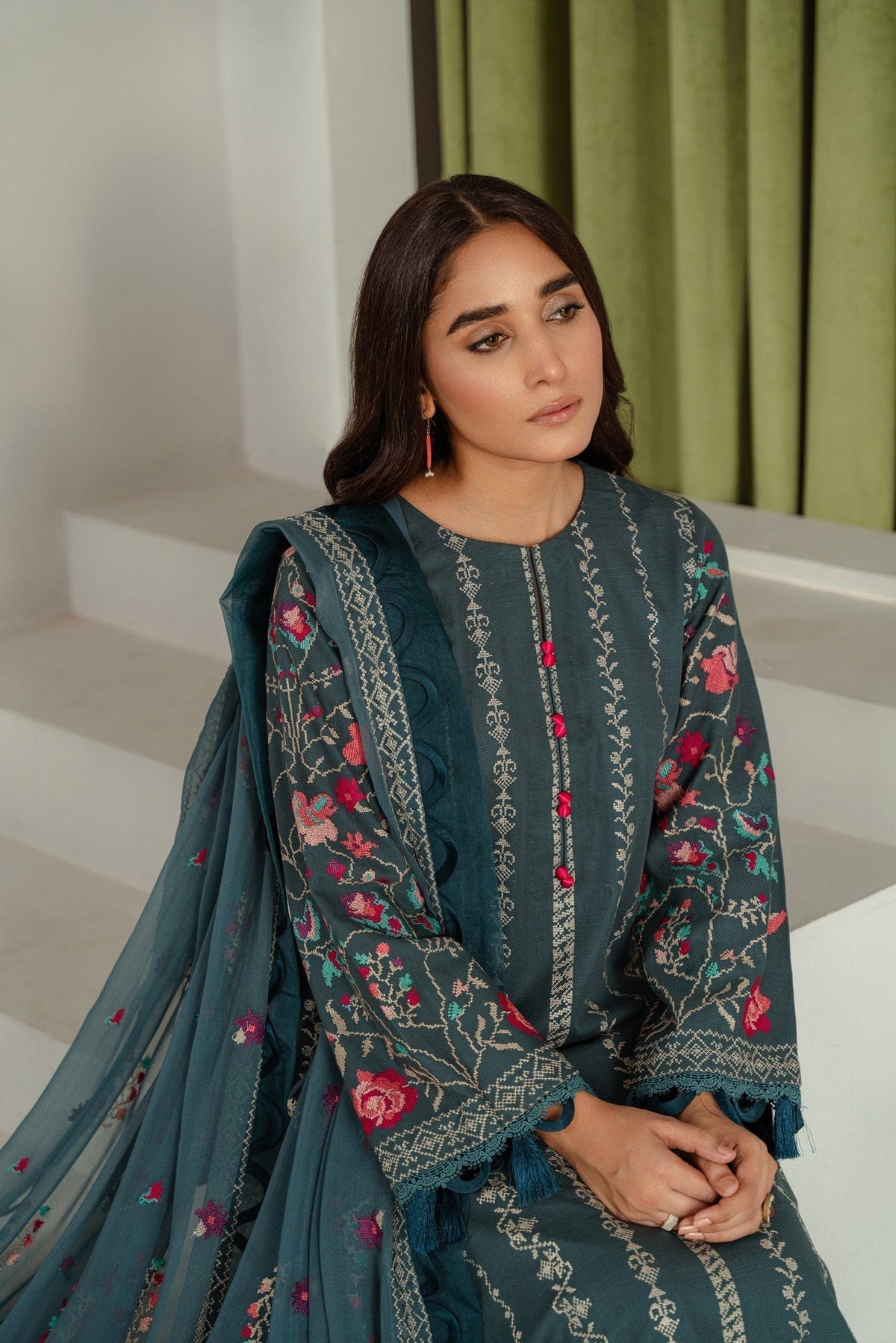 Taana Baana | Manzil Winter |  C3410B - House Of Anaya